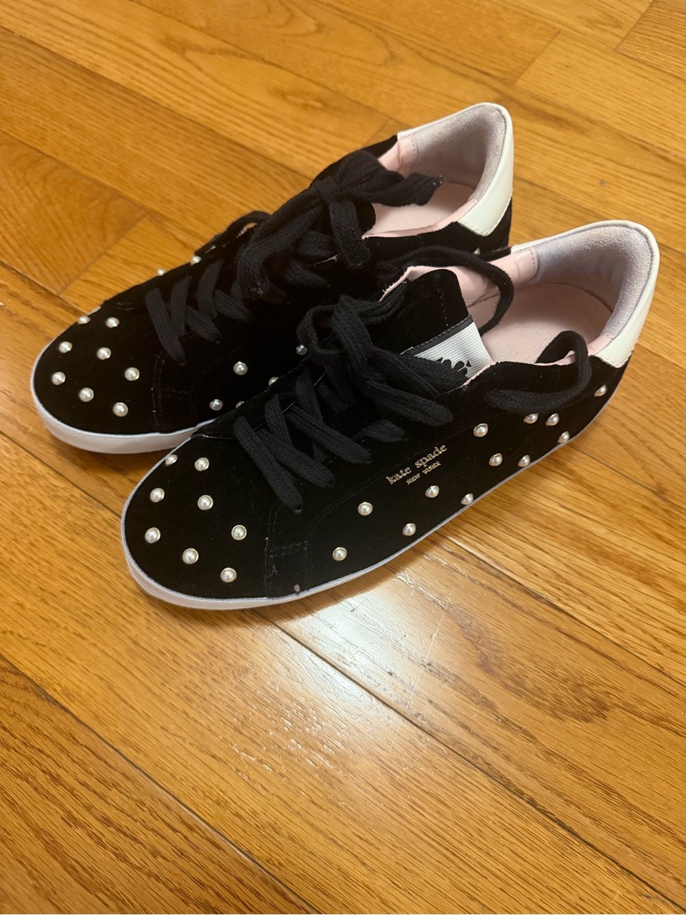 Kate Spade black sneakers